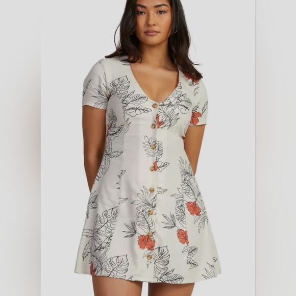 RVCA Tropicalsy Understated Dress - Picture 1 of 5